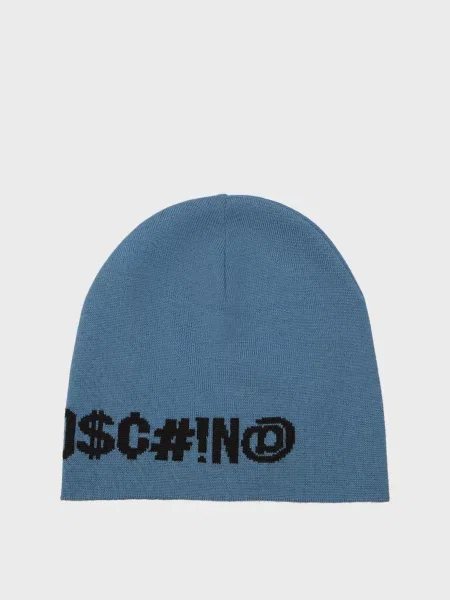 Шерстяная шапка Moschino синяя