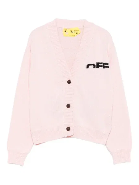 Kardigan dziecięcy Off-white biały