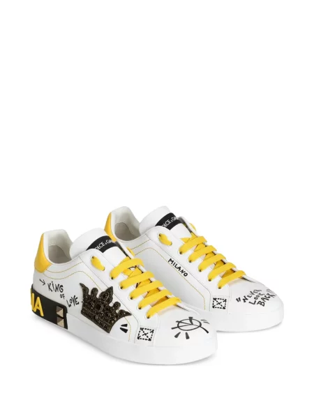 Sneakerși Dolce & Gabbana alb