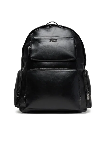 Раница Guess BOSTON голям с изчистен дизайн HMBOCA черно