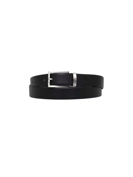 Pasek Emporio Armani czarny
