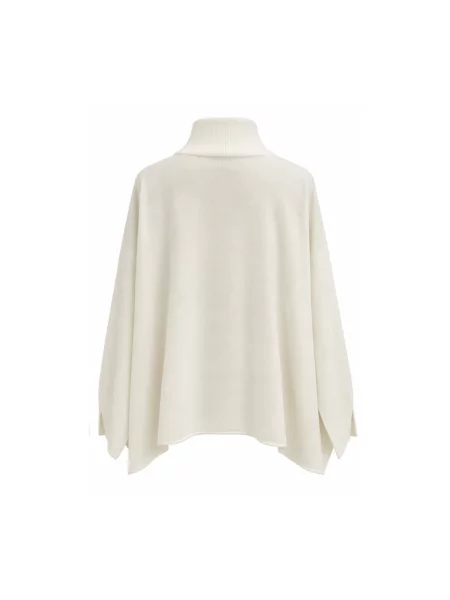Dzianinowy sweter Liviana Conti biały