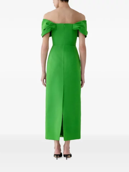Rochie maxi Carolina Herrera verde