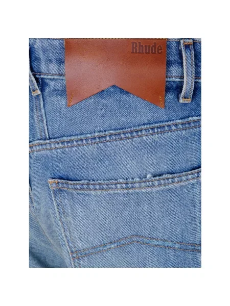 Jeansy Rhude niebieskie