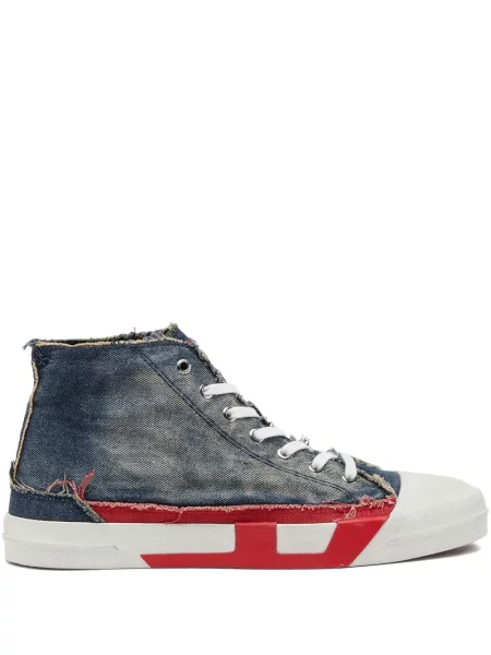 Sneakerși Diesel albastru