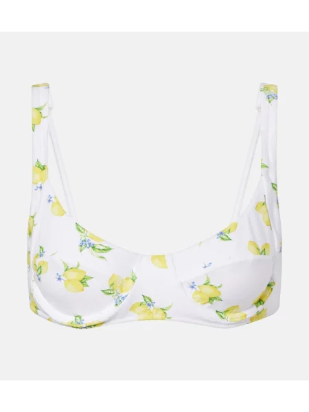 Top Melissa Odabash cu imagine alb