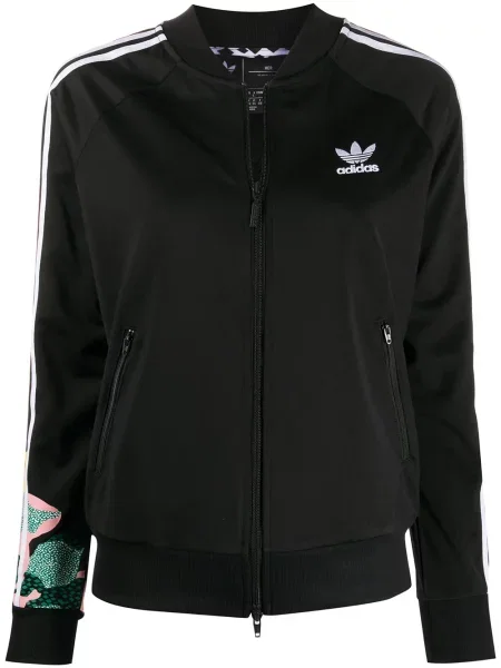 Geacă Adidas cu imagine alergare negru