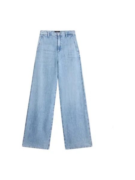 Spodnie 7 For All Mankind niebieskie