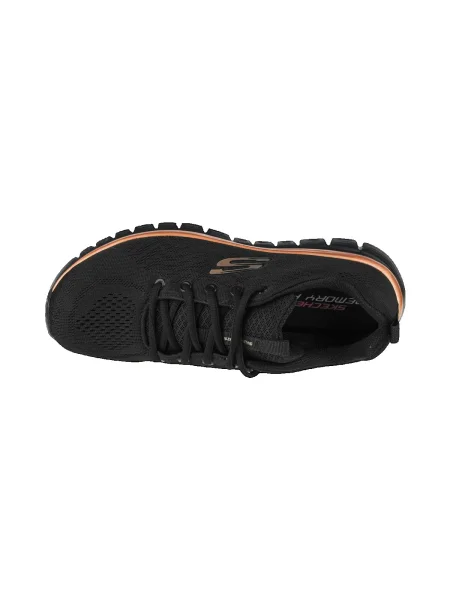 Sneakerși Skechers negru