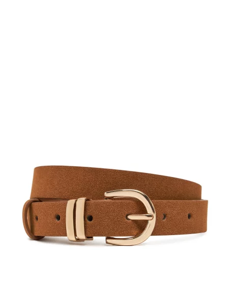 Ремень Deezee с ремешками коричневый