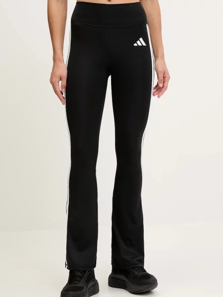 Панталон Adidas Performance на райета с принт черно