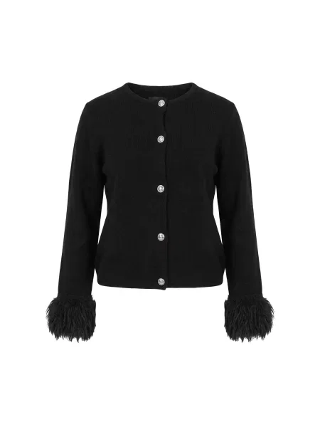 Trendyol Geacă tricotată negru