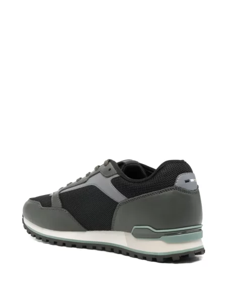 Sneakers Boss με κορδόνια με δαντέλα μαύρο