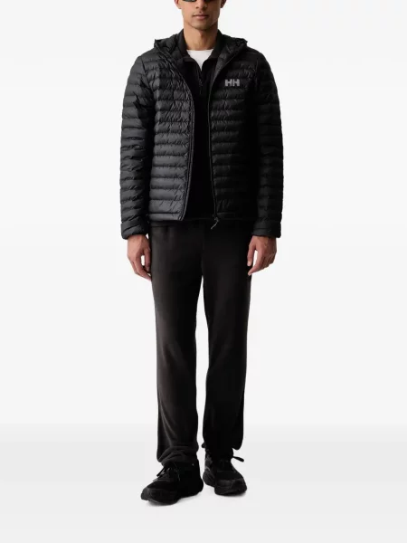 Pantaloni Helly Hansen din fleece alergare negru