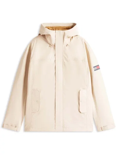 Geacă de blugi Tommy Jeans bej