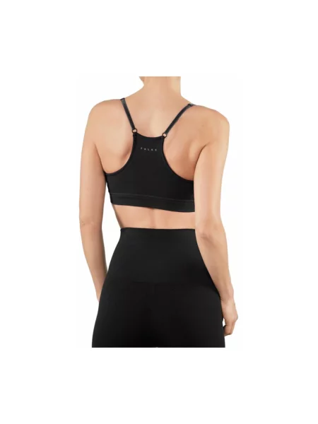 Lekki stanik sportowy Falke czarny