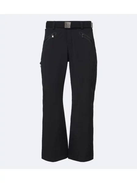 Cu centură pantaloni de schi Bogner negru
