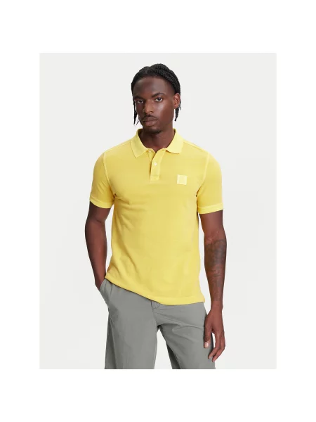 Polo majica United Colors Of Benetton rumena
