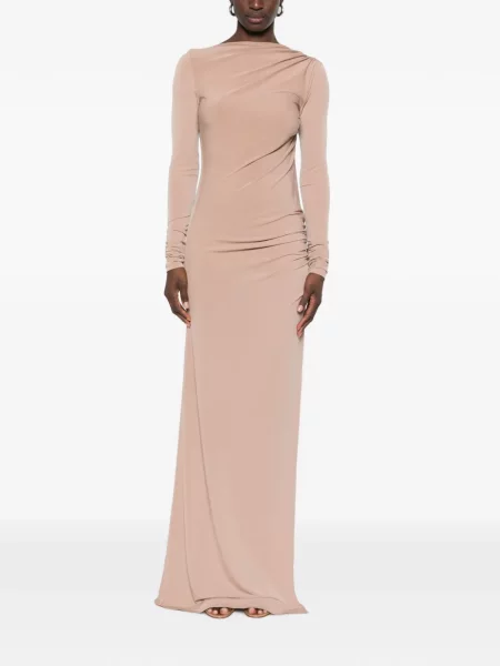 Rochie maxi The Andamane cu volane