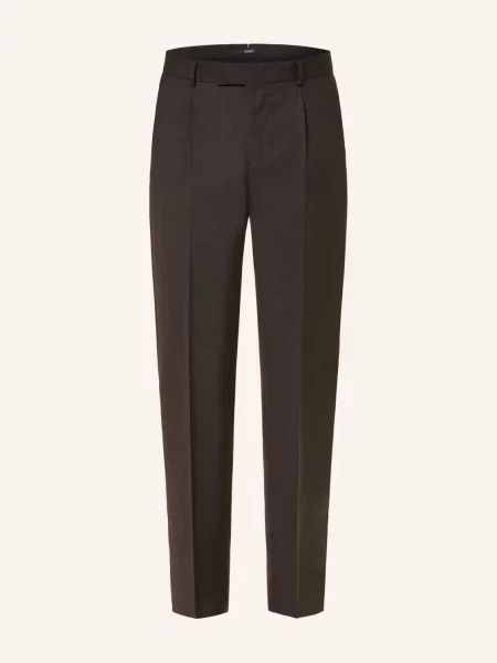 Joop! Oblekové Kalhoty Rennet Regular Fit dark brown hnědé
