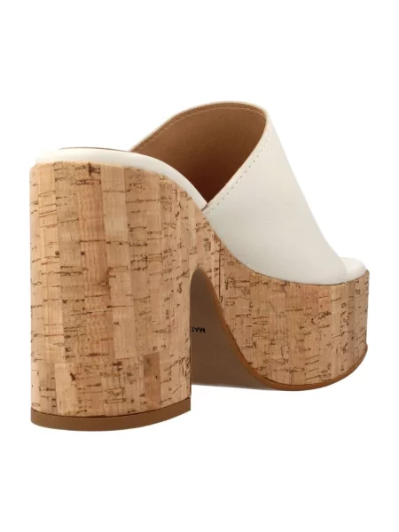 Pantofi Yellow alb