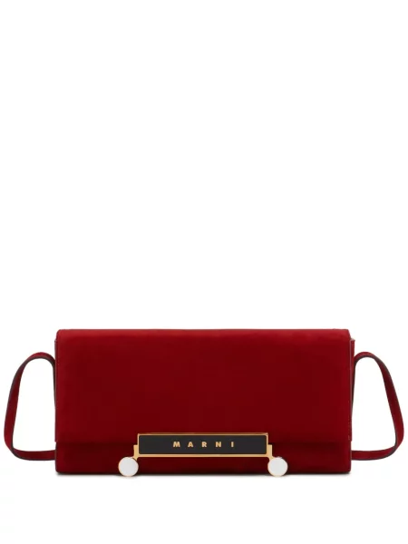 Geantă plic Marni portocaliu