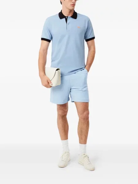 Tricou polo Lacoste albastru