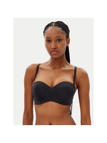 Hunkemöller Push-Up nedrček Smooth črna