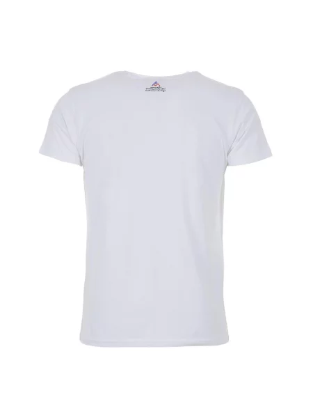 T-shirt Peak Mountain Cimes biała