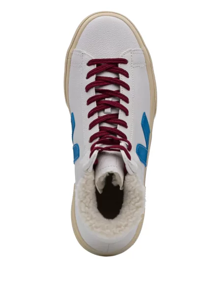 Sneakerși Veja din piele alb