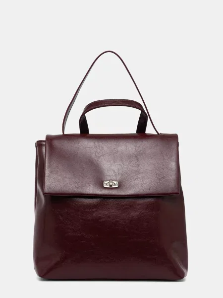 Rucsac Answear.lab din piele bordo