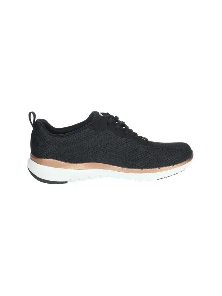 SKECHERS Nízke tenisky Flex Appeal svetlobéžová čierna
