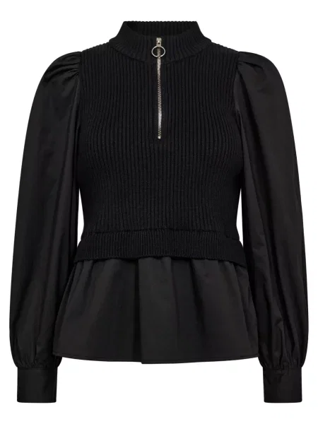 Co'couture Pulover Elisabeth' negru