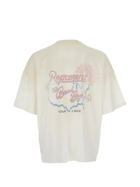 Tricou Represent cu imagine alb