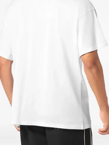 Tricou Plein Sport cu imagine alb