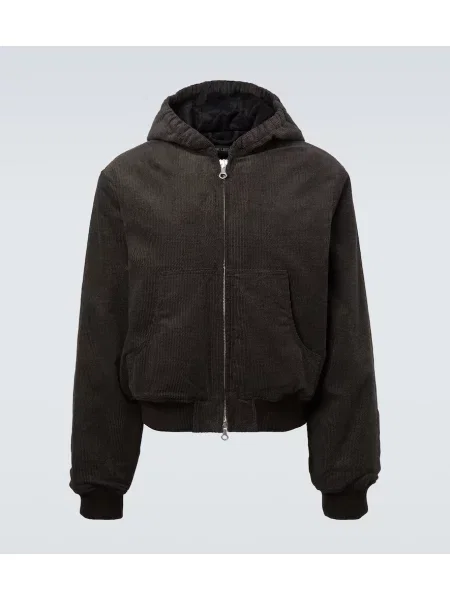 Jakna Our Legacy iz rebrastega žameta rjava