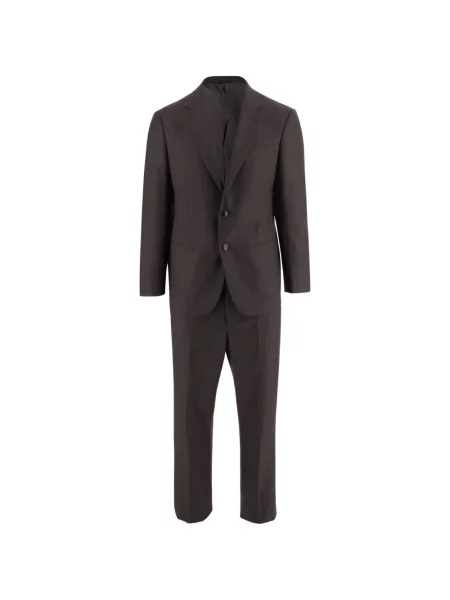 Costum Giorgio Armani de lână maro