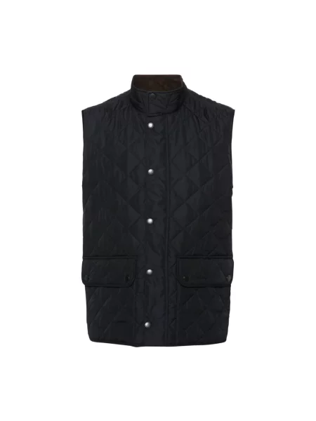 Barbour Kamizelka Pikowana Lowerdale gruen niebieska