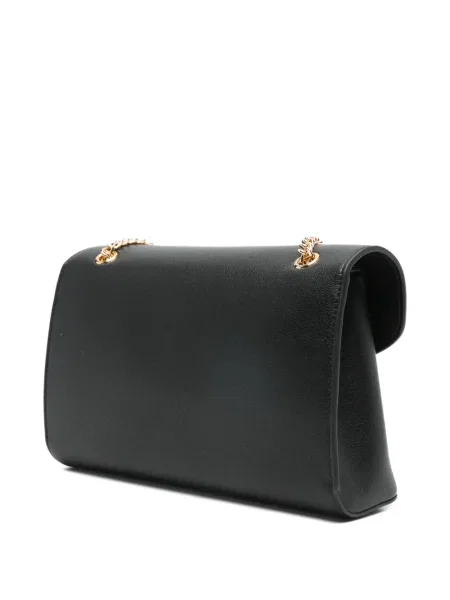 Přívěsek Love Moschino se srdcovým vzorem černý