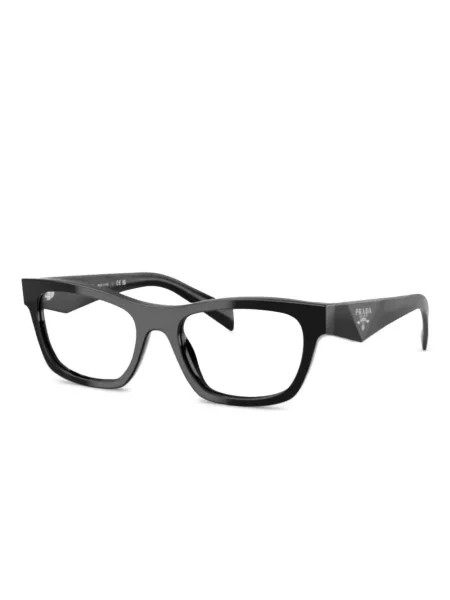 Ochelari de soare Prada Eyewear cu imagine negru