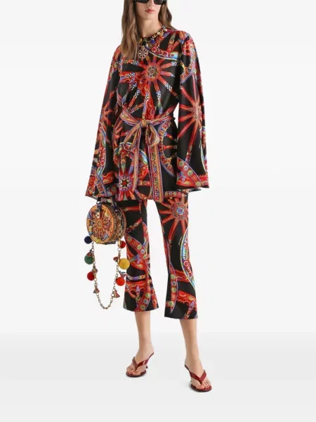 Leggings Dolce & Gabbana cu imagine negru