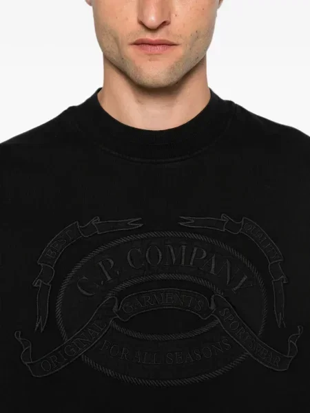 Hanorac C.p. Company cu autograf negru