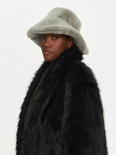 Klobuk Patrizia Pepe Bucket siva