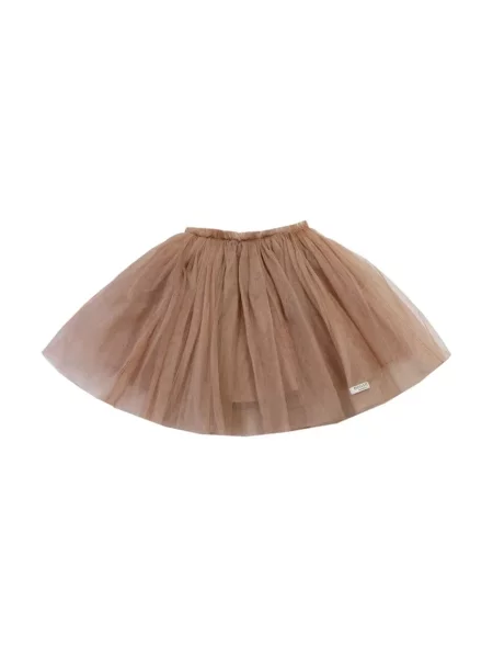 Donsje Dětská sukně Pien Skirt hnědé