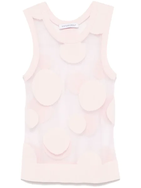 Podkoszulka Viktor & Rolf w grochy różowa