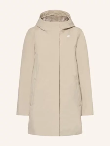 K-Way Płaszcz Sophie beige beżowy