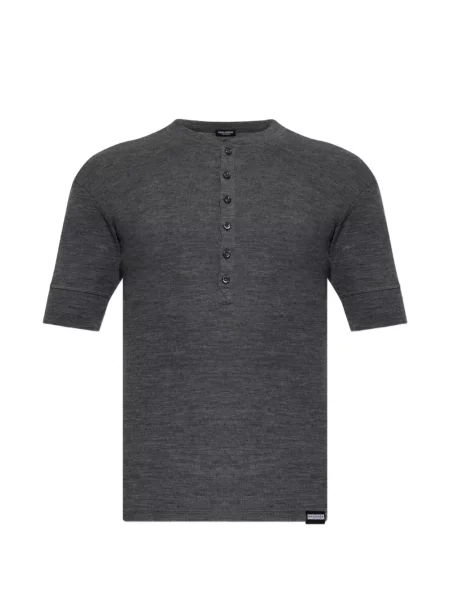 Tricou Dsquared2 de lână gri