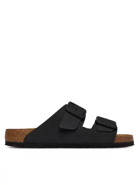 Birkenstock Шльопанці Arizona Wire Buckle чорний