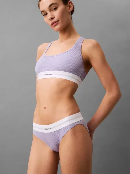 Труси Calvin Klein Underwear лавандовий бавовна/модал
