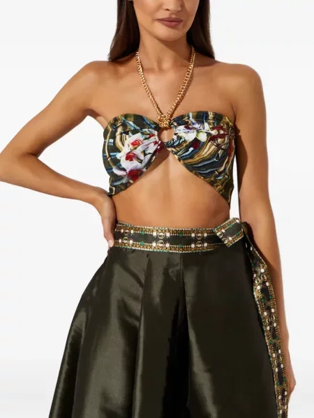 Top Camilla negru